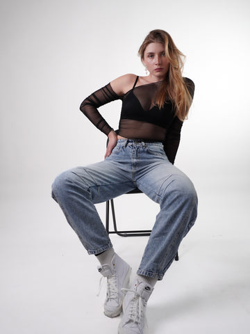 Jeans Baggy Fit Blue ALIEN JEANS