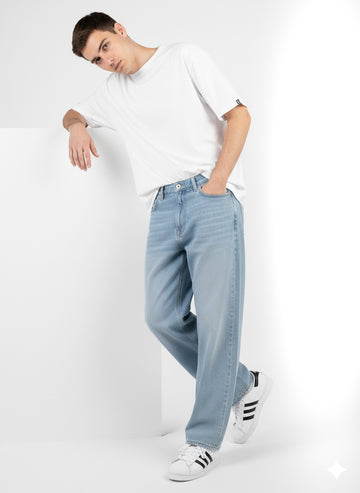 Jeans Ice Blue Baggy Fit D JEANS